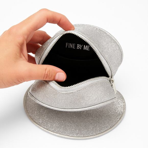 NWOT Fine by Me Sparkly Ghost Purse - Picture 4 of 4